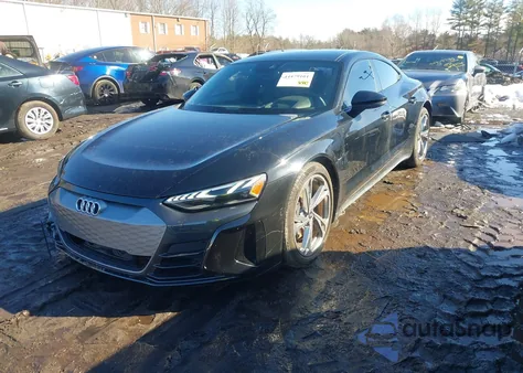 2022 Audi E-Tron Gt Prestige Quattro z USA, uszkodzony, nr VIN WAUDJBFW7N7008811